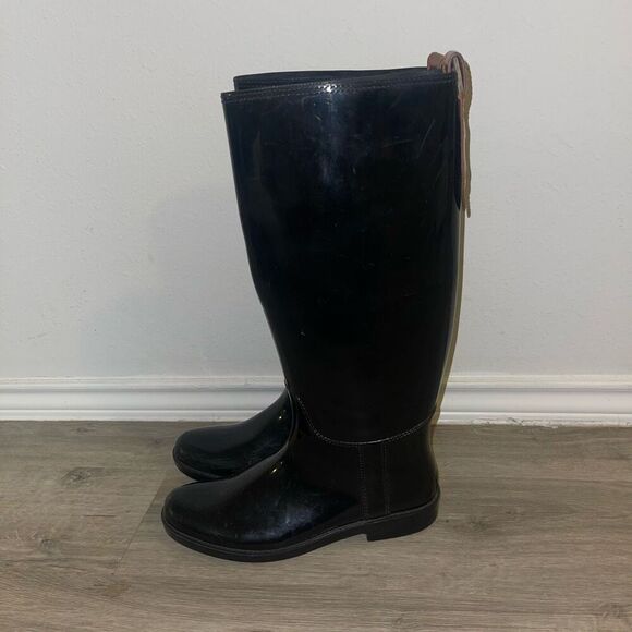 Coach rain boots size 9 - Picture 1 of 6